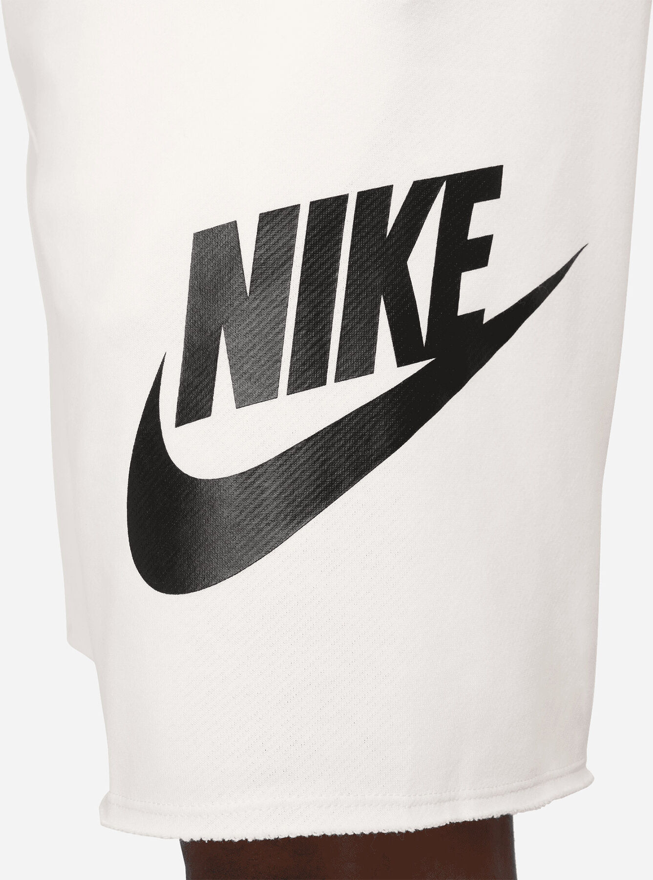Nike Alumni Big Logo M - Pantaloncini - Uomo - Bianco S