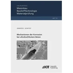 Mechanismen der Korrosion bei ultrahochfestem Beton, Fachbücher von Jennifer Christine Scheydt