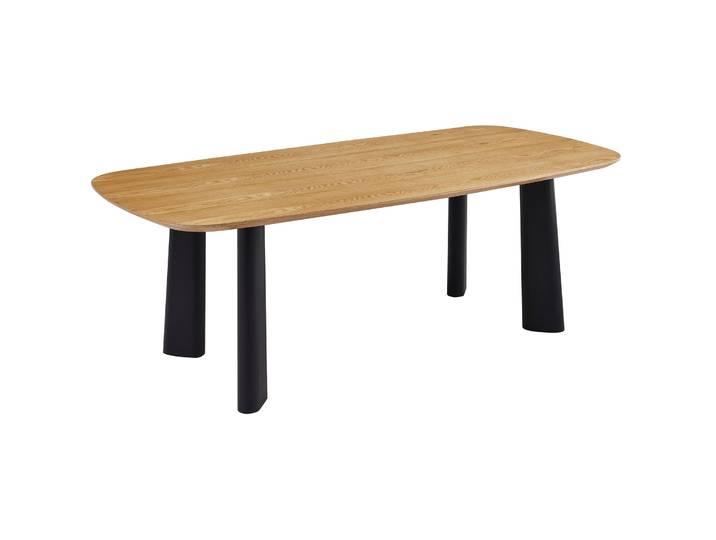 Esstisch Viciate 215x105 cm, furniert mit natürlicher Eiche