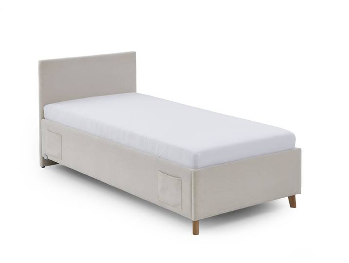 Meise Möbel Cool Polsterbett inkl. Bettkasten Holzfuß massiv