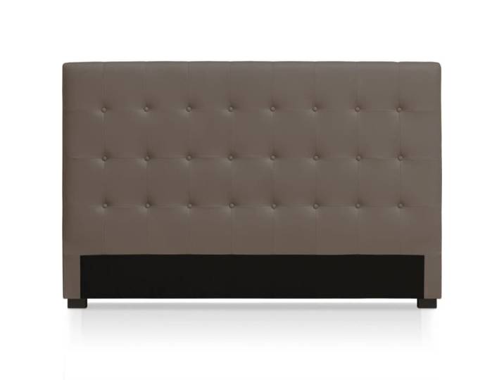 MENZZO Tête de lit Luxor 180cm Taupe - Simili & P.U. L180 x P8 x H120 cm