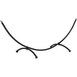 HÄNGEMATTENGESTELL, Stahl, Schwarz