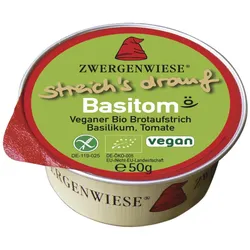 Zwergenwiese Bio Aufstrich Kleiner Streich's drauf Basitom 50 g