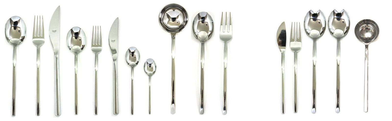 Solidchoice 126-delig bestekset van roestvrij staal voor 12 personen