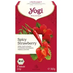 Yogi Tea Spicy Strawberry Früchtetee bio (17Btl)
