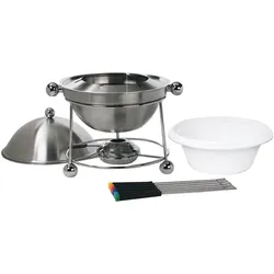 neuetischkultur Fondueset inklusive 4 Gabeln und Stövchen