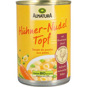 Alnatura Fertiggericht Hühner-Nudel-Topf, BIO, 400 g