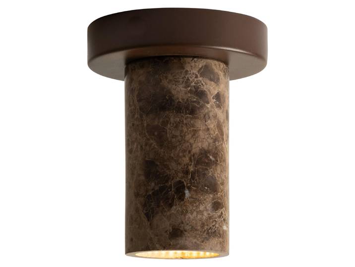 It's about Romi Deckenlampe Tivoli Marmor Braun