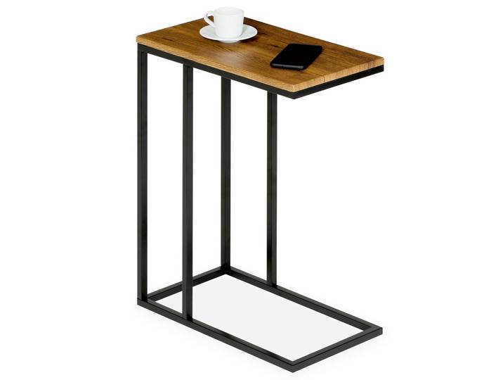 BEISTELLTISCH DEBORA Vintage/schwarz