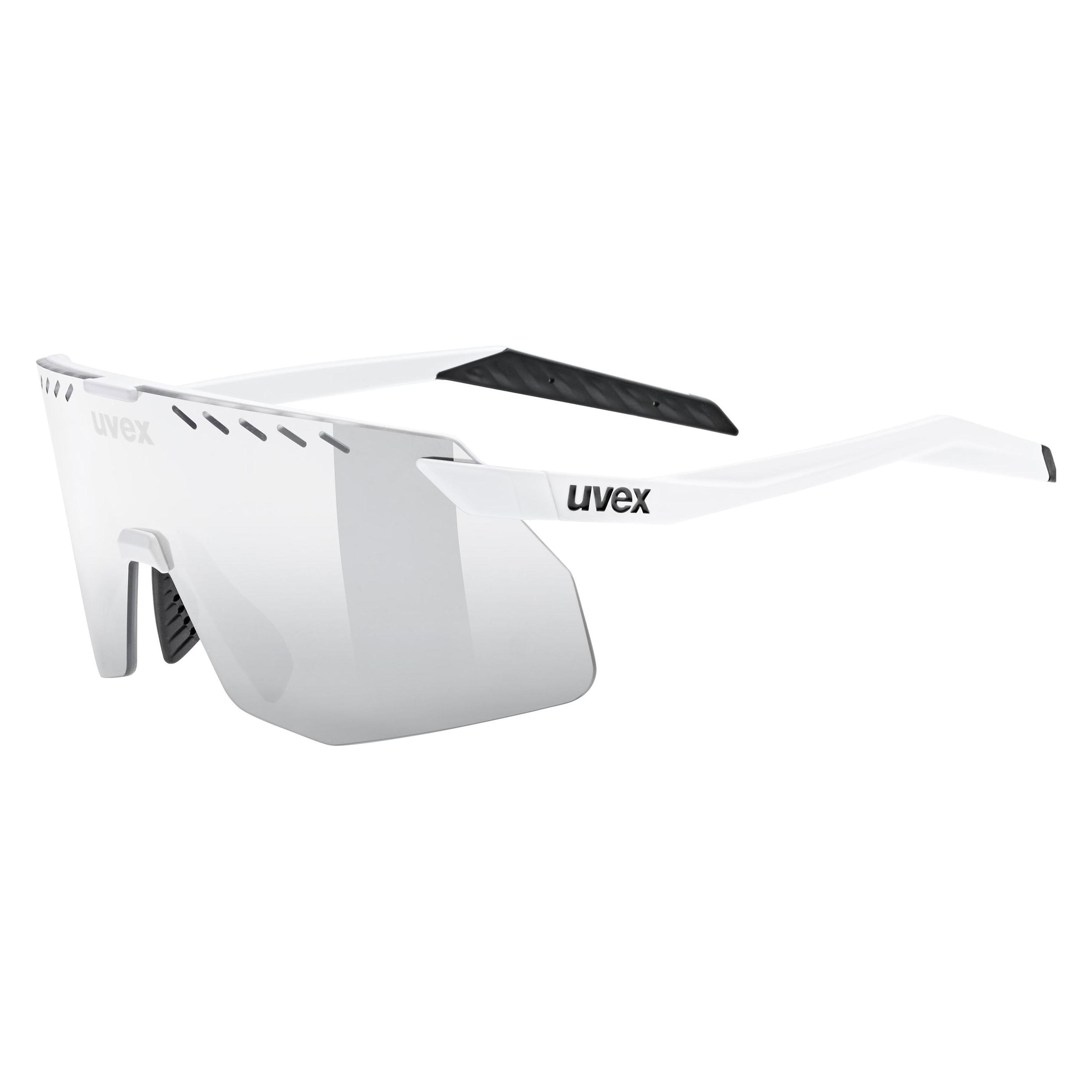 Uvex pace stage small (White Matt, Mirror Silver) (534012)