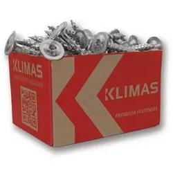 Tellerkopfschraube 8x400 Tellerkopf hell verz.TX40 KLIMAS