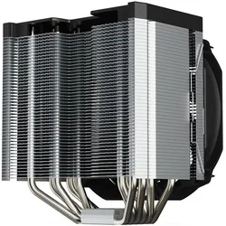Silentium PC Processor Fortis 5 CPU Cooler (159 mm), CPU Kühler, Grau, Schwarz, Silber