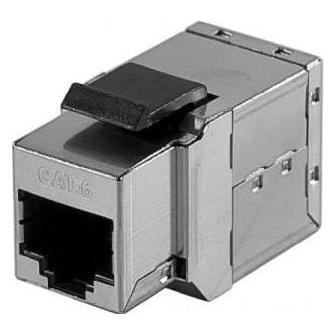 Exertis Connect Keystone Modul RJ45 Buchse an RJ45 Buchse, Cat.6 Dieses Modul können Sie z.B. zum Verlängern einer N (Keystone Modul) (272240)