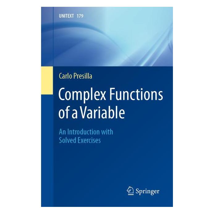 Springer Complex Functions of a Variable (Englisch, Carlo Presilla) (64777155)
