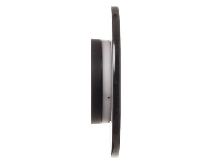 Wever & Ducré Lighting Wandlampe Miles 3.0 round, dimmbar, schwarz, für Wohn- / Esszimmer, Stein, Modern, LED Wandleuchte, Wandlampe Innen