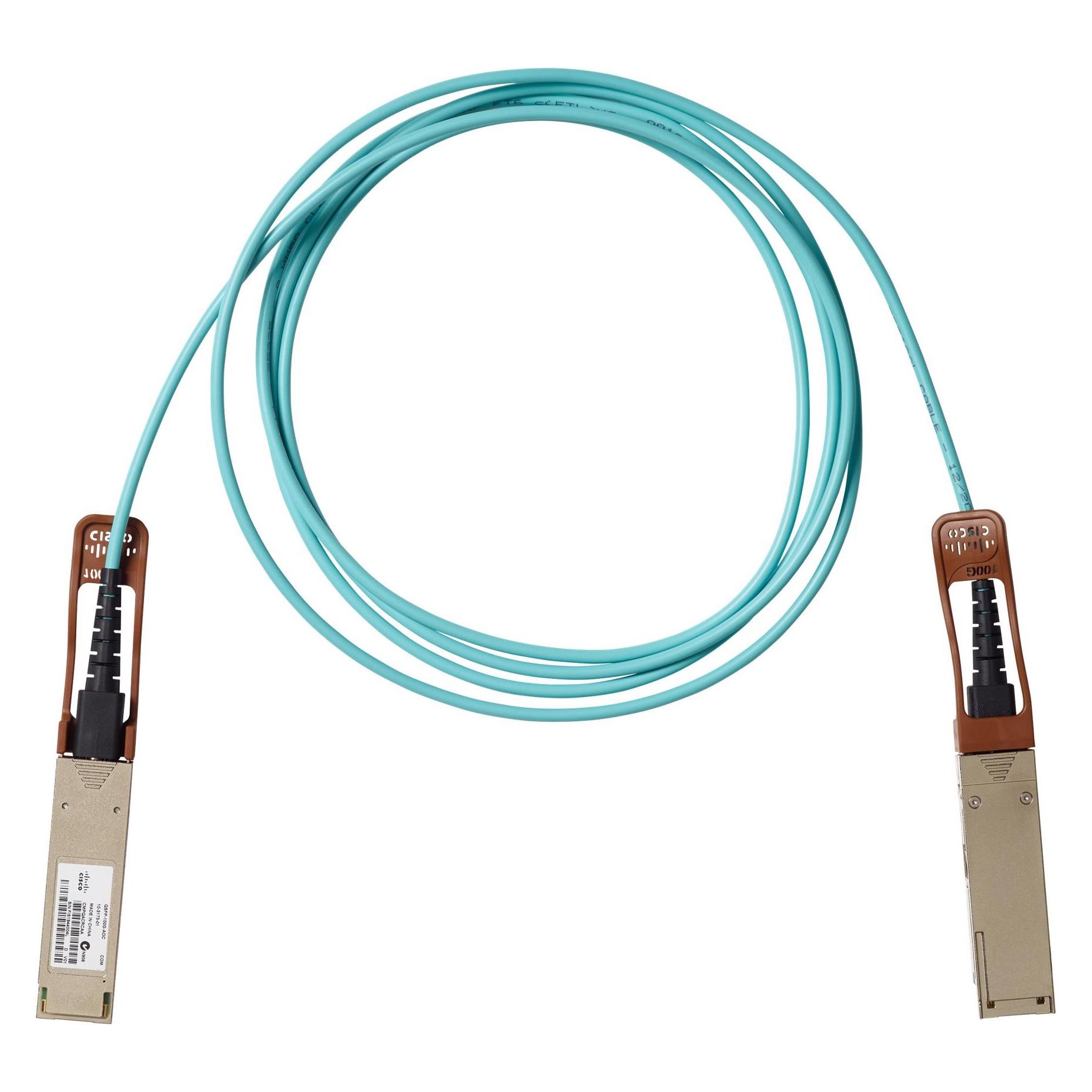 Cisco 100GBASE QSFP ACTIVE (1 m) (QSFP-100G-AOC1M=)