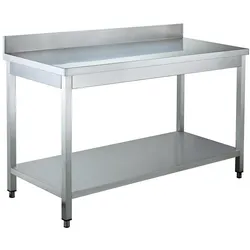 vaiotec Arbeitstisch / mit Grundboden & Aufkantung, 1800 x 700 mm