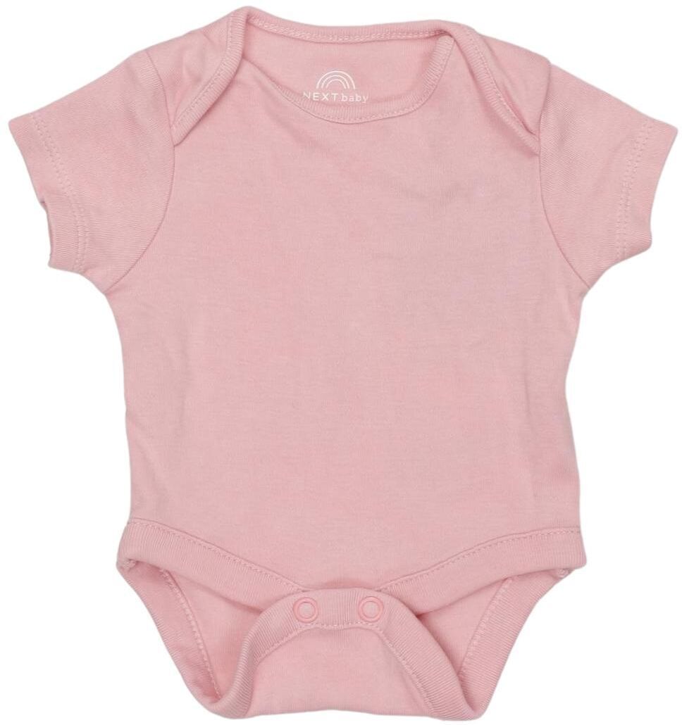 Next Mädchen Strampler, Pink, Gr. EU 50 (US Newborn), Baumwolle - Second Hand