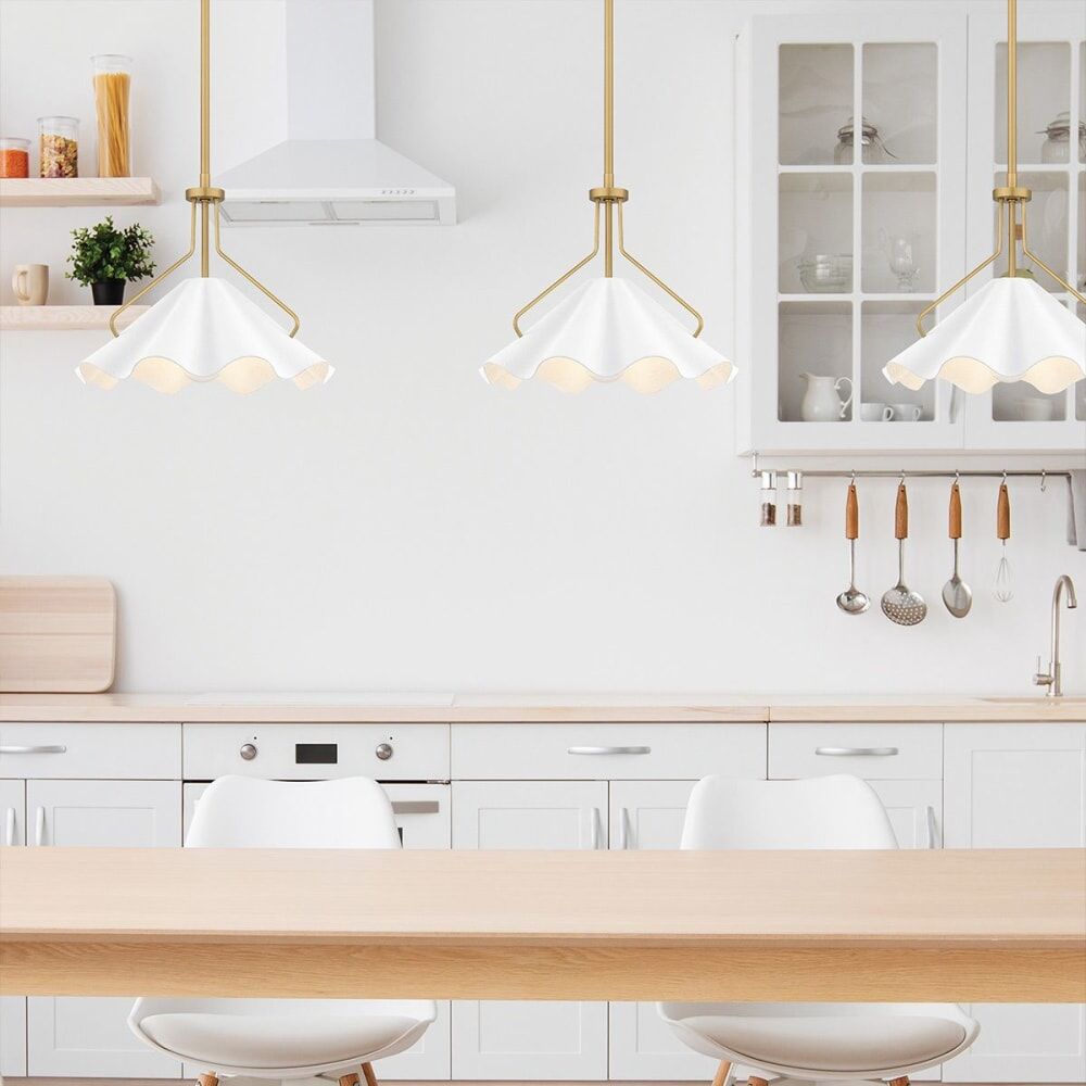 ELSTEAD LIGHTING Suspension 1 Lumière Acier Doré 131x29x36cm