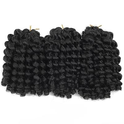 zauberstab locken häkeln zöpfe haar 8 zoll jamaikaner zauberstab locken ombre häkeln haar jamaikaner hüpfen häkeln zauberstab locken farbige häkeln zöpfe ringlet twist haarverlängerung häkeln haar für