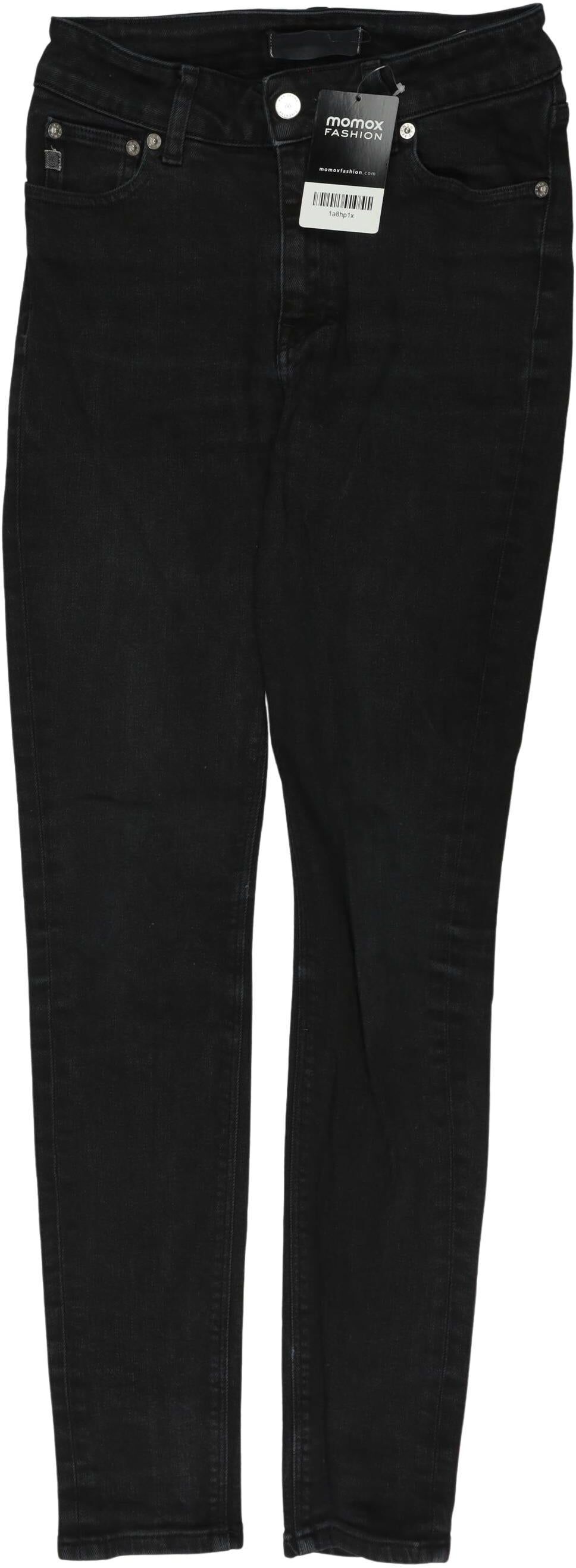 Mud Jeans Damen Jeans, Schwarz, Gr. W26, Baumwolle / Elasthan - Second Hand