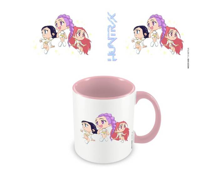 K-Pop Demon Hunters (Huntrix Chibi) Coloured Inner Pod Mug