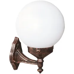 Wandapplikation für den Außenbereich in Braun 30x25x35cm WellHome Baikal