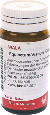 WALA Heilmittel GmbH EQUISETUM/VISCUM Globuli 20 g 08785822