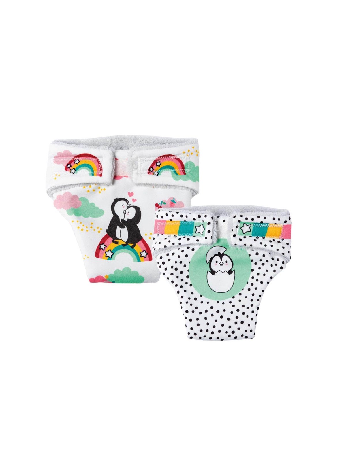 Heless Doll diapers Penguin 2 pieces 28-35 cm