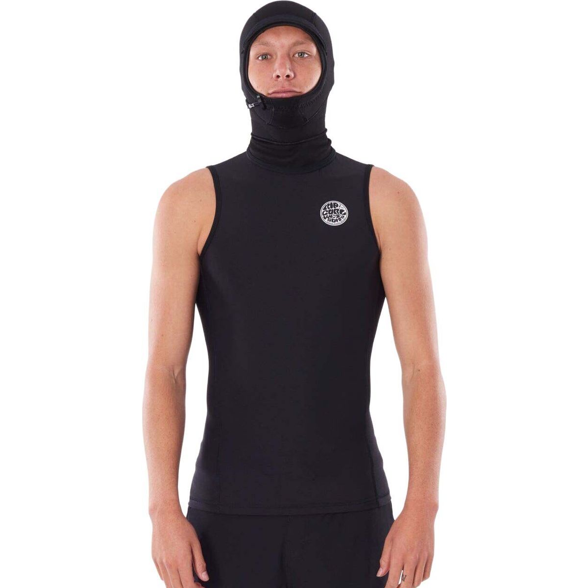 RipCurl Fbomb Polypro Hood Vest black (0090) M WVEYDM-0090-M