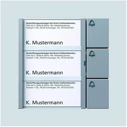 Siedle, Klingel + Türsprechanlage, Tasten-Modul (Kabelgebunden)