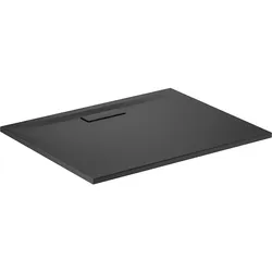 Duschwanne Ultra Flat Quadrat 1000x25x800 mm Acryl, schwarz