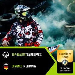 Broken Head MX Jersey Strike Back Rot L
