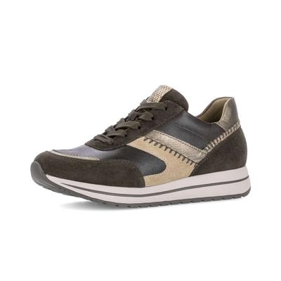 Sneaker GABOR "Sneaker low", Damen, Gr. 42, braun, Schuhe Sneaker