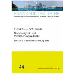 Nachhaltigkeit und Versicherungsaufsicht, Fachbücher von Andreas Hasse, Jürgen Bürkle, Susanne Clauss