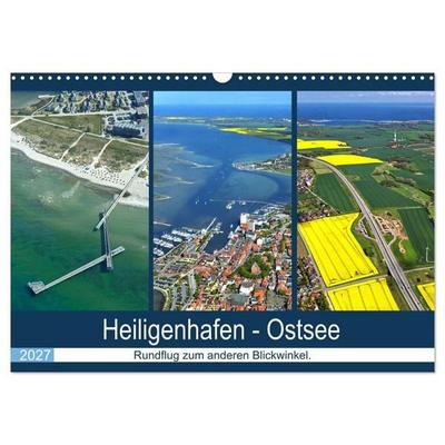 Heiligenhafen - Ostsee (Wandkalender 2027 DIN A3 quer), CALVENDO Monatskalender