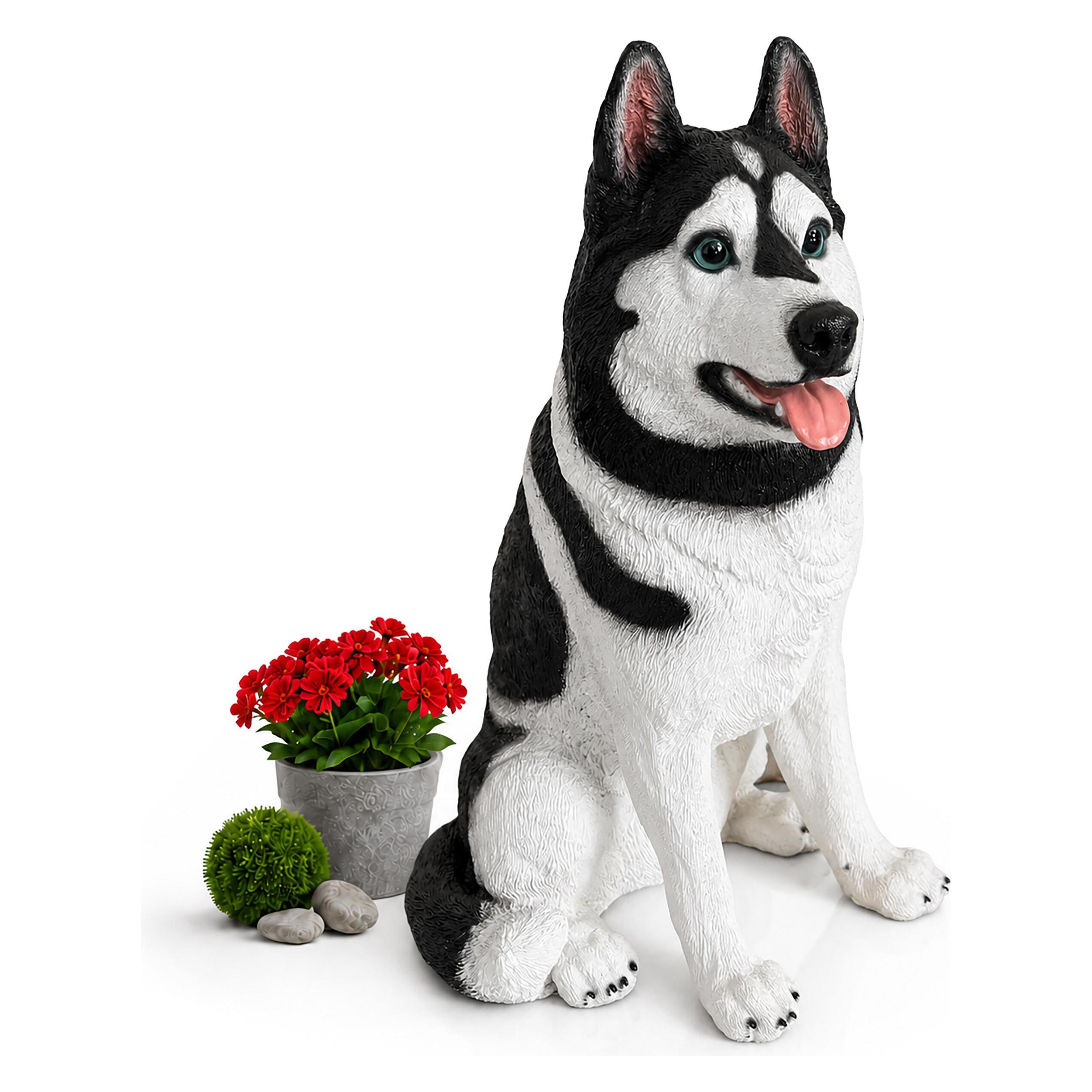 Relaxdays Hund-Gartenfigur (4052025823184)