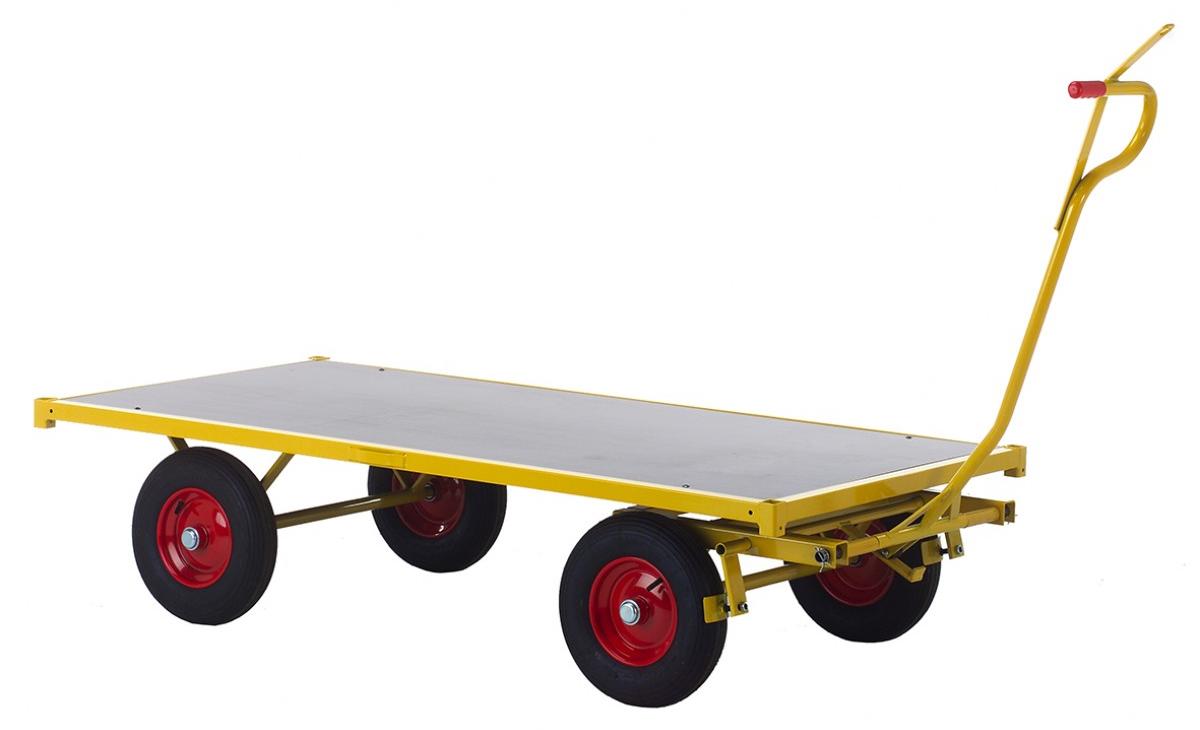 RAVENDO TW 2500 Transportwagen Magazinwagen Plattformwagen 1,0x2,5m 1200kg