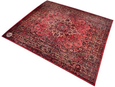Drum N Base Sound Stage Mat Red 185x165 Persian Worn Red