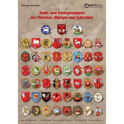 Zunft- und Innungswappen der Fleischer, Metzger und Schlachter