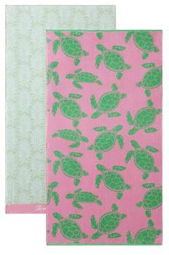 Tommy Bahama Printed 2 Piece Beach Towel Set - 36 x 72