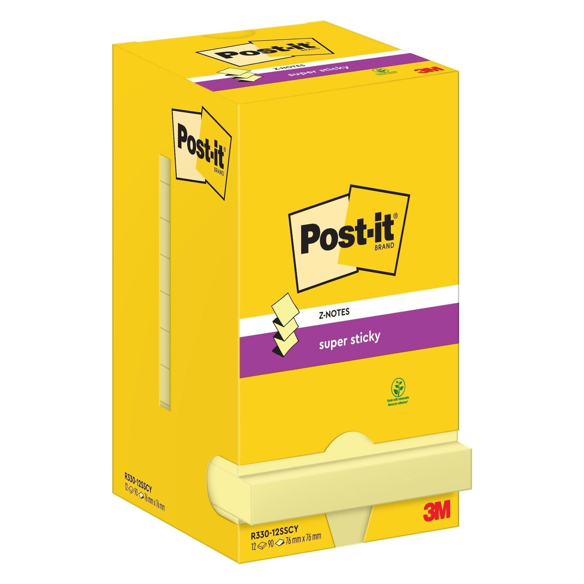 Post-it Super Sticky (76 x 76 mm) (7100290161)