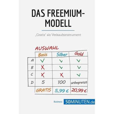 Das Freemium-Modell, Taschenbuch von 50minuten, 50Minuten.de, 978-2-8080-1062-7