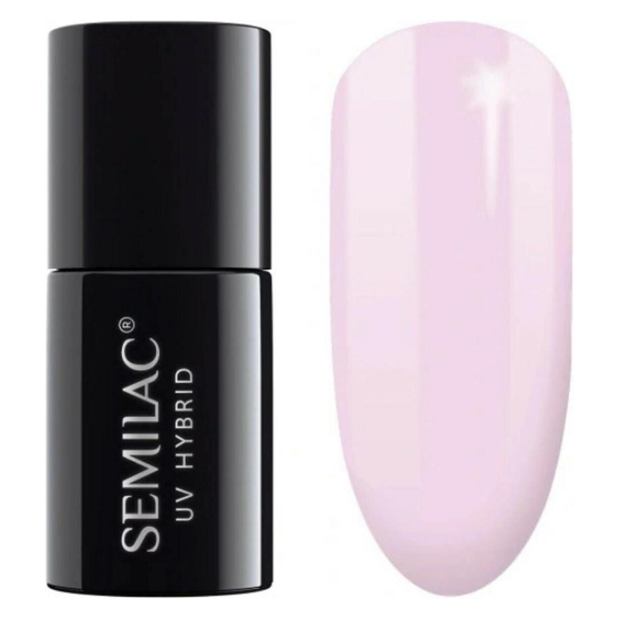 Semilac 051 French brownish yellow Milk 7ml (French Beige Milk, French brownish yellow Milk, French rusvai gelsvas Milk, UV-Gel Lack) (21084504)