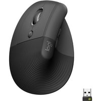 Lift, Maus graphit/schwarz, für Linkshänder, Logi Bolt, Bluetooth, Windows/macOS/iPadOS