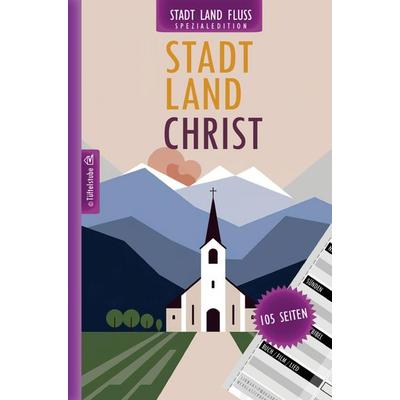 Stadt, Land, Christ - 105 Seiten - christliche Stadt-Land-Fluss-Spezialedition, Taschenbuch von Tüftelstube Creative, Tüftelstube, 978-3-693-19852-0
