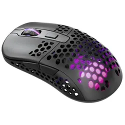 Cherry XTRFY M42 Gaming Maus - Optisch, Kabellos, 2.4 GHz Schwarz, Kabelloser Empfänger (USB)