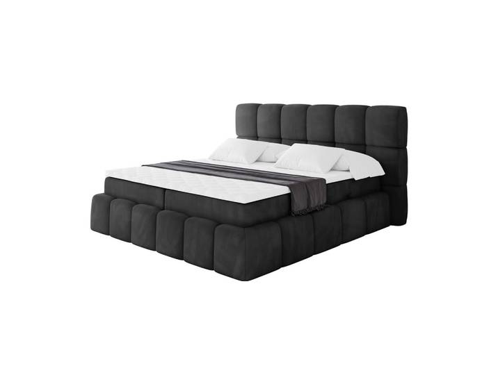 BOXBETT - AURI-H3 - 160x200 Schwarz Casablanca