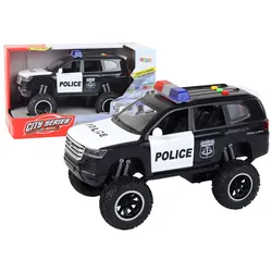 Offroad-Fahrzeug-Raptor-Polizei öffnet Tür-Sound-Licht