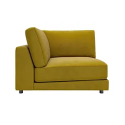 Jette Home Element Ecke in Feincord Sila , grün , Maße (cm): B: 120 H: 85 T: 127.0